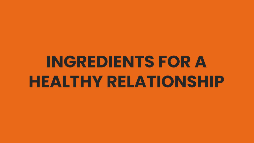 Healthy Relationships are a key component of a fulfilled life. This video outlines the things to make sure are present in your relationships for them to be healthy and sustainable.